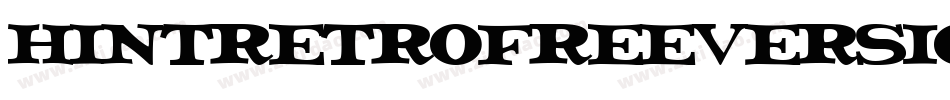 HintRetroFreeVersion-KEOl字体转换