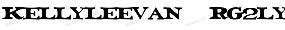 KellyLeevan-rg2ly字体转换