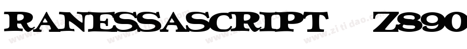 RanessaScript-z89ol字体转换
