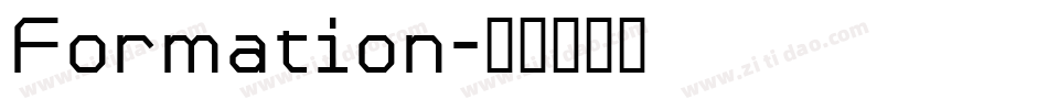 Formation字体转换