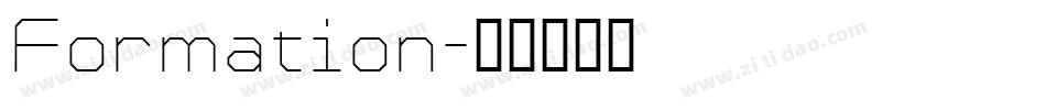 Formation字体转换