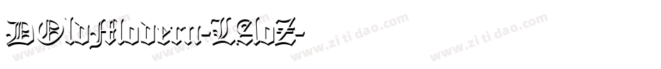 DOldModern-LAoZ字体转换 DOldModern-LAoZ字体转换