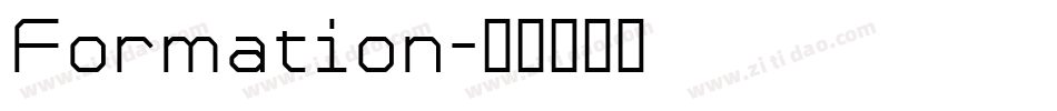 Formation字体转换