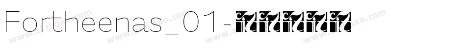Fortheenas_01字体转换