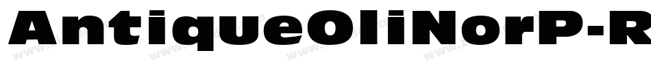 AntiqueOliNorP-Regu字体转换