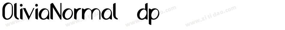OliviaNormal-0dp9字体转换