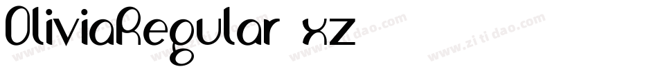 OliviaRegular-xz40字体转换