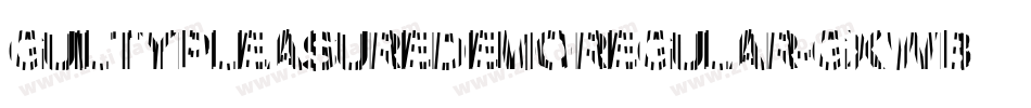 GuiltyPleasureDemoRegular-gxwBq字体转换