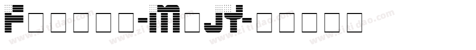 Fourte-MjJY字体转换