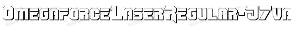 OmegaforceLaserRegular-J7va字体转换