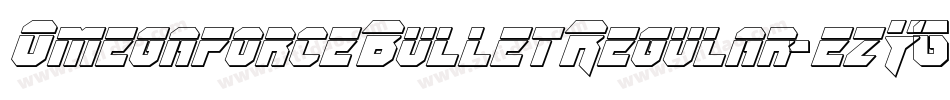 OmegaforceBulletRegular-ezY6字体转换