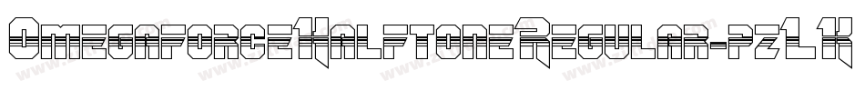 OmegaforceHalftoneRegular-pzLK字体转换 OmegaforceHalftoneRegular-pzLK字体转换