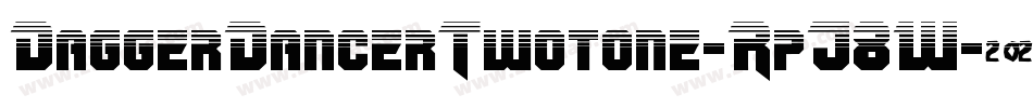 DaggerDancerTwotone-RpJ8W字体转换