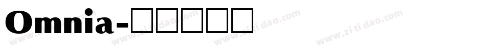 Omnia字体转换