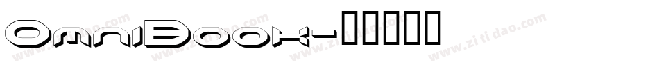 OmniBook字体转换
