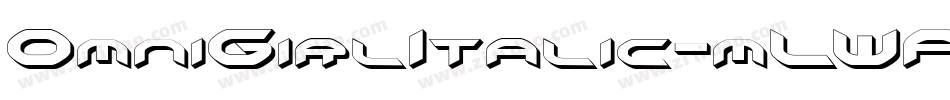 OmniGirlItalic-mLWPV字体转换