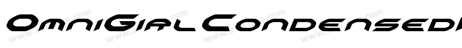 OmniGirlCondensedItalic-vm3RZ字体转换
