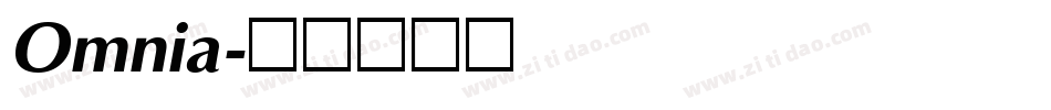 Omnia字体转换