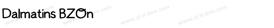 Dalmatins-BZOn字体转换