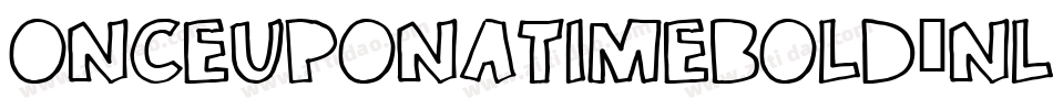 OnceUponATimeBold-nlWJ字体转换