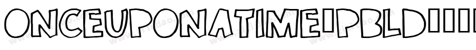 Onceuponatime-pBLD字体转换
