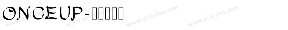 ONCEUP字体转换