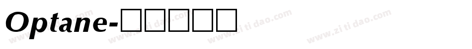 Optane字体转换