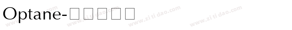 Optane字体转换
