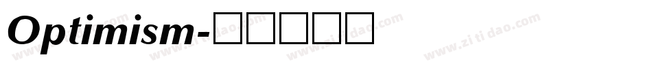 Optimism字体转换