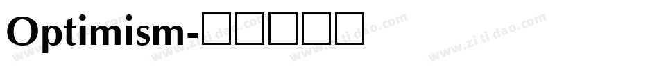 Optimism字体转换