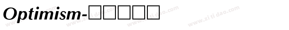 Optimism字体转换