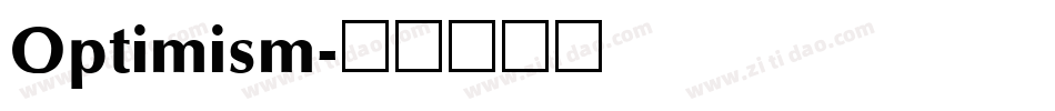 Optimism字体转换