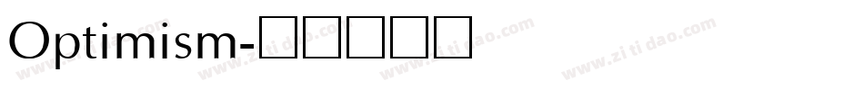 Optimism字体转换