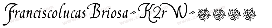 FranciscolucasBriosa-K2rW字体转换
