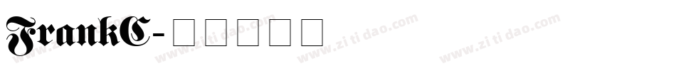 FrankC字体转换