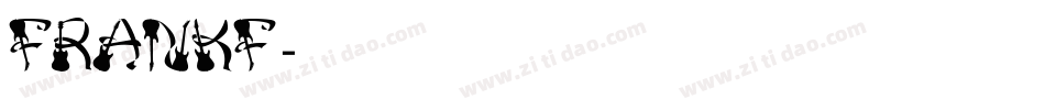 FRANKF字体转换