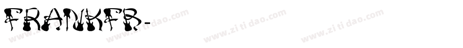 FRANKFB字体转换
