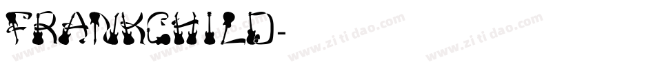 Frankchild字体转换