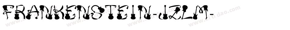 Frankenstein-JZlM字体转换