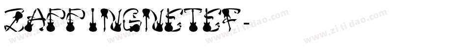 ZappingNetEF字体转换