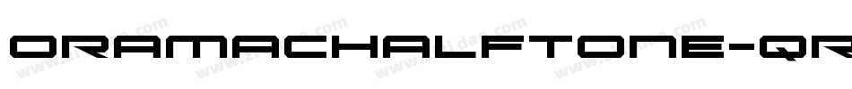 OramacHalftone-qrqq字体转换