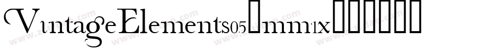 VintageElements05-mm1x字体转换