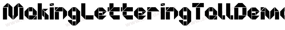 MakingLetteringTallDemo-Eya8字体转换