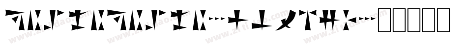 RongoRongo-Glyphs字体转换