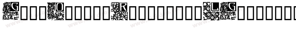 GoudOrnateRegular-qLGx字体转换