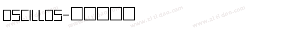 OSCILLOS字体转换