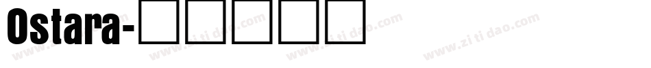 Ostara字体转换