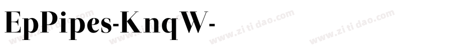 EpPipes-KnqW字体转换