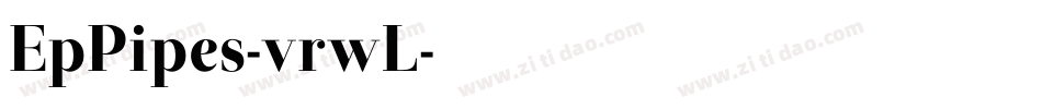 EpPipes-vrwL字体转换