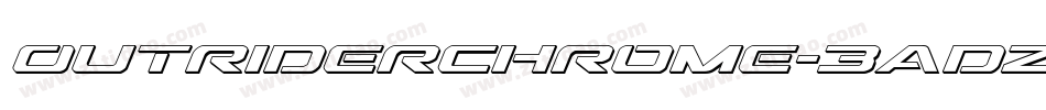 OutriderChrome-3ADZ字体转换